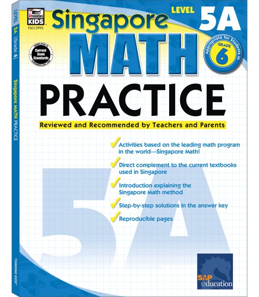 Singapore Math Practice, Level 5A