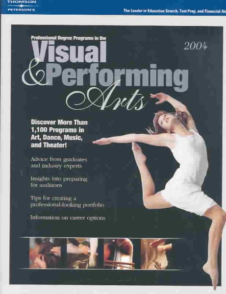 Professional Degree Programs in Visual and Performing Arts 2004