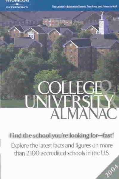 College and University Almanac, 2004【金石堂、博客來熱銷】