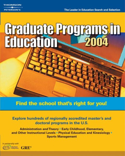 Graduate Programs in Education 2004