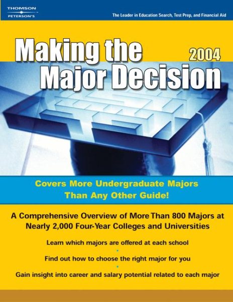 Making the Major Decision 2004