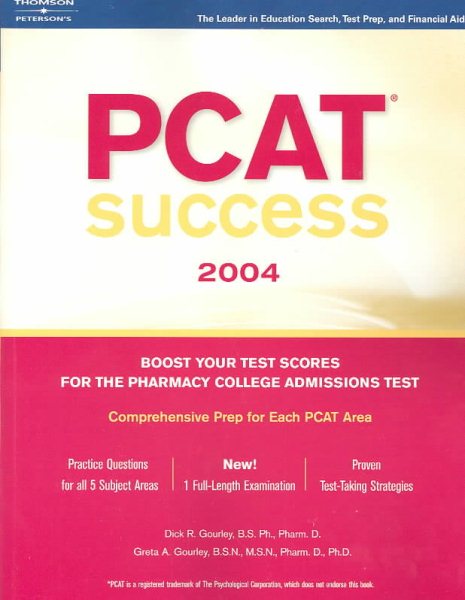PCAT Success 2004