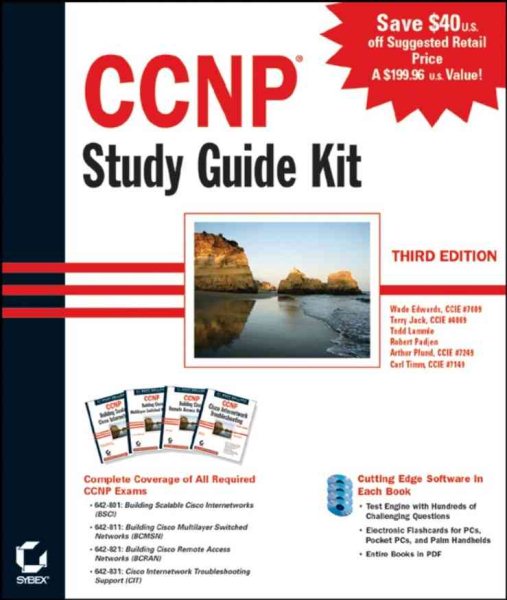 CCNP Study Guide Kit, (643-801, 643-811, 643-821, 643-831)