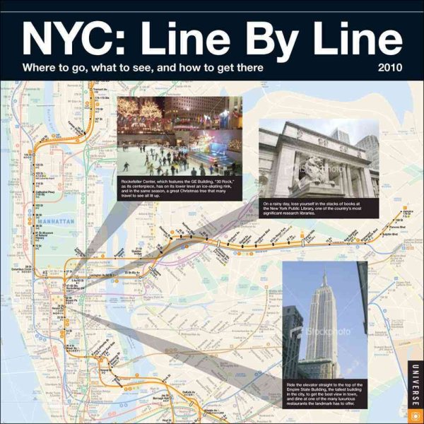 NYC Line by Line 2010 Calendar