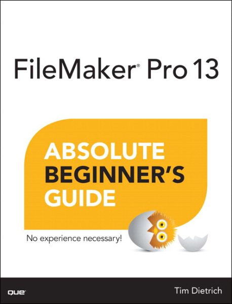 Filemaker Pro 12 Absolute Beginner\