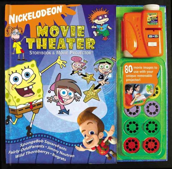 Nickelodeon Movie Theater Storybook and Movie Projector