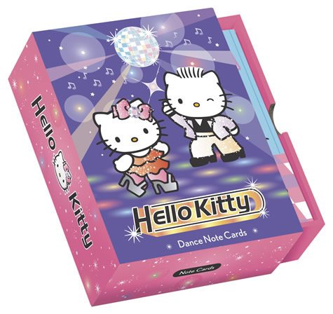 Hello Kitty Dance : Note Cards in a Slipc