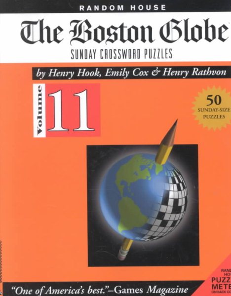 Boston Globe Sunday Crossword Puzzles, Vol. 11