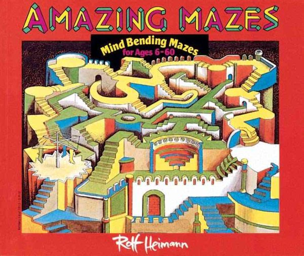 Amazing Mazes: Mind Bending Mazes for Ages 6-60【金石堂、博客來熱銷】