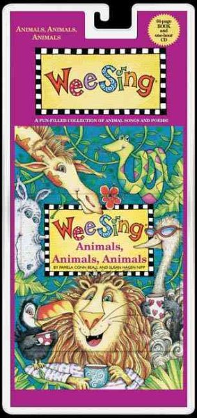 Wee Sing Animals- Animals- Animals Book & CD【金石堂、博客來熱銷】