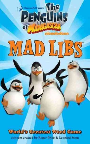 The Penguins of Madagascar Mad Libs