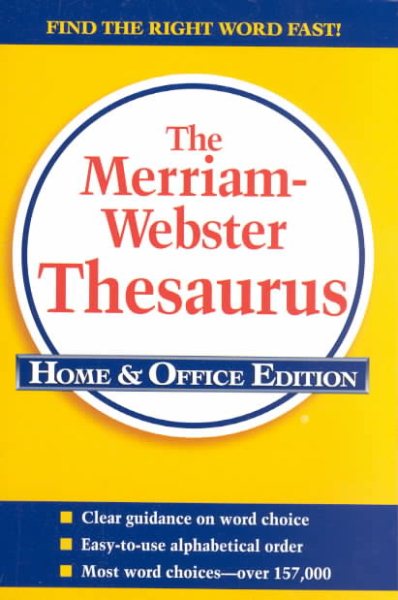 Merriam-Webster Thesaurus【金石堂、博客來熱銷】