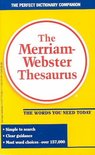 The Merriam-Webster Thesaurus【金石堂、博客來熱銷】