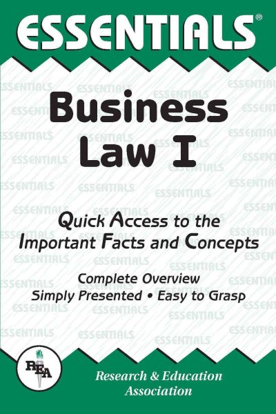 The Essentials of Business Law I