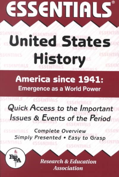United States History since 1941 Essentials, Vol. 6