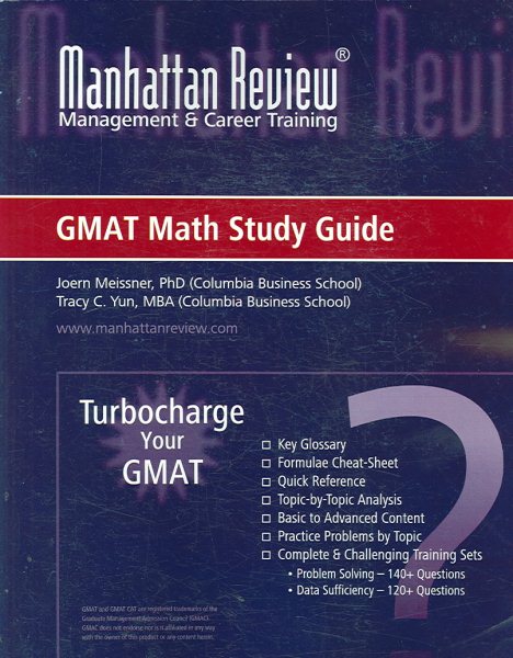Turbocharge Your GMAT Math Study Guide【金石堂、博客來熱銷】