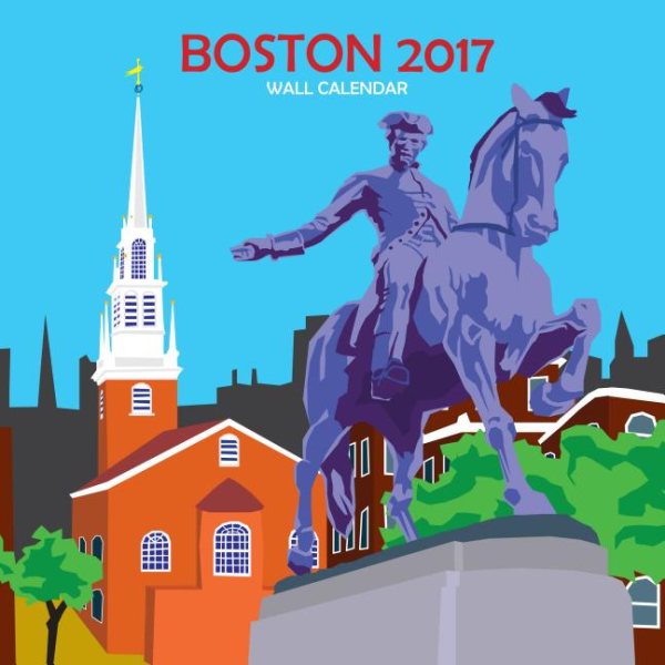 Boston 2017 Calendar(Wall)