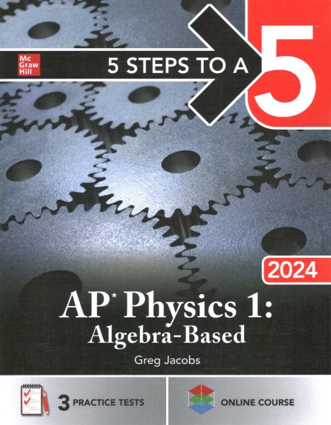 5 Steps to a 5: AP Physics 1: Algebra-Based 2024【金石堂、博客來熱銷】
