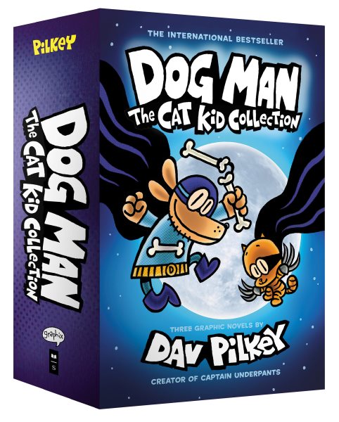 Dog Man Books 4-6: The Cat Kid Collection【金石堂、博客來熱銷】