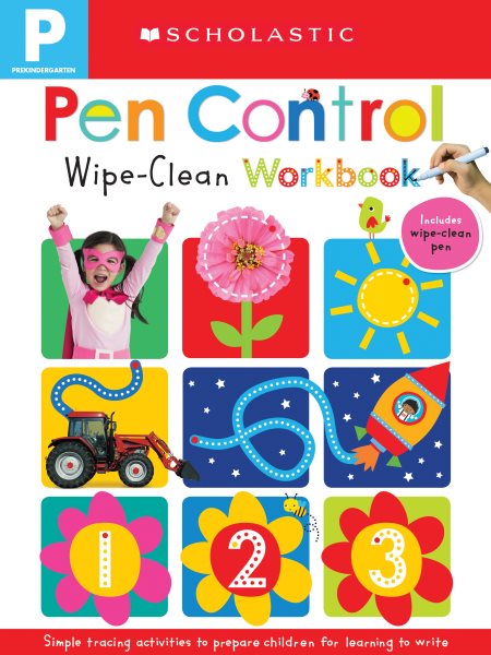 Wipe Clean Workbooks - Pen Control (Scholastic Early Learners)【金石堂、博客來熱銷】