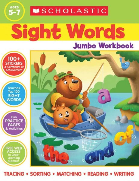 Scholastic Sight Words Jumbo Workbook【金石堂、博客來熱銷】