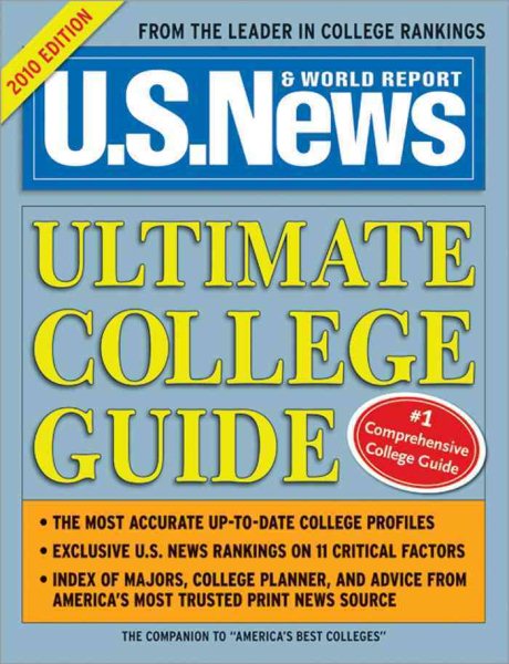 U.s. News Ultimate College Guide 2010【金石堂、博客來熱銷】