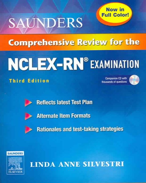 Saunders Comprehensive Review for the NCLEX-RN Examination Full Color Reprint【金石堂、博客來熱銷】