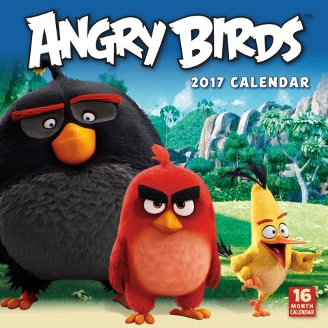 Angry Birds 2017 Calendar(Wall)