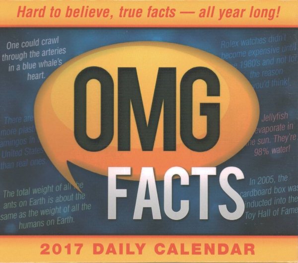 Omg Facts 2017 Calendar