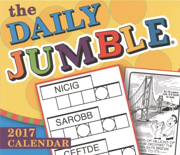 The Daily Jumble 2017 Calendar