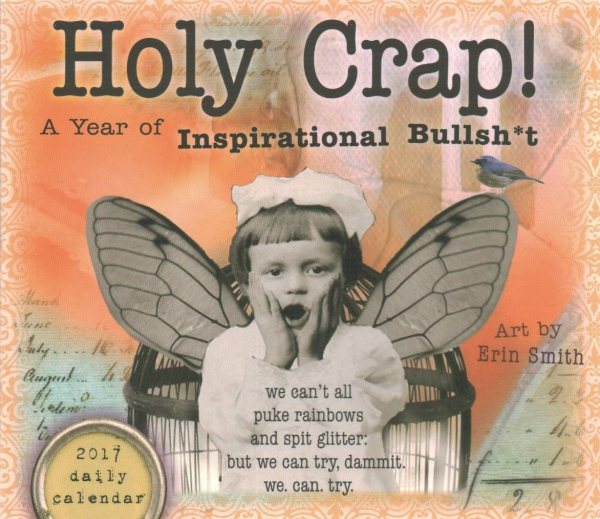 Holy Crap! a Year of Inspirational Bullsh*t 2017 Calendar