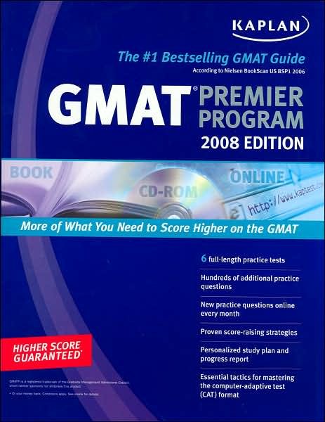 Kaplan Gmat 2008, Premier Program【金石堂、博客來熱銷】