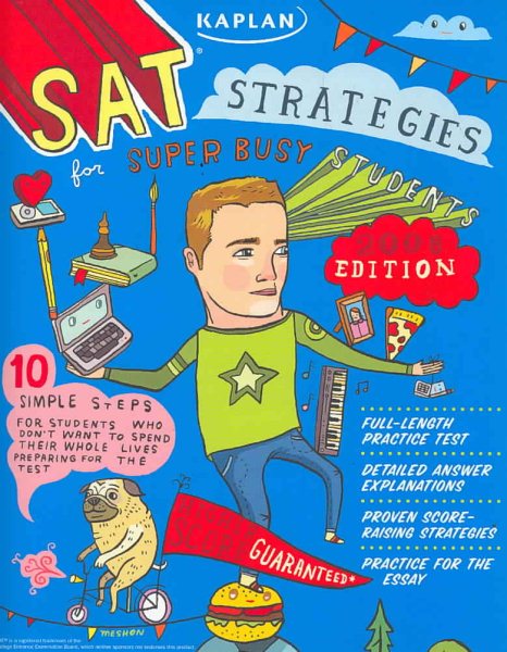 Sat Strategies for Super Busy Students 2008【金石堂、博客來熱銷】