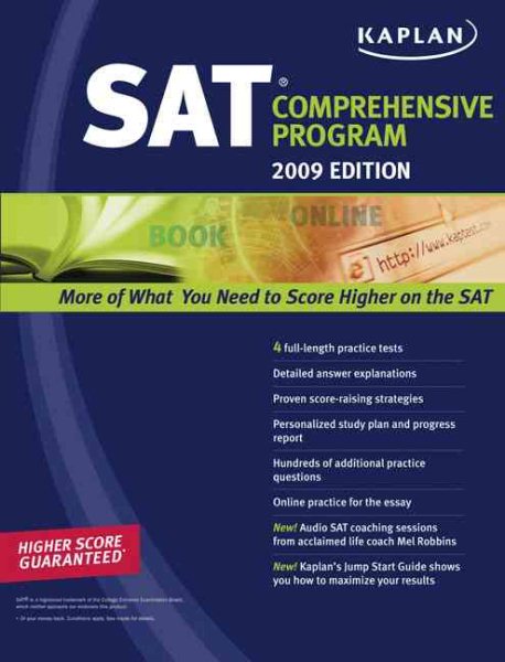 Kaplan Sat 2009, Comprehensive Program【金石堂、博客來熱銷】