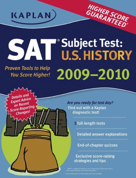 Kaplan Sat Subject Test U.s. History 2009-2010【金石堂、博客來熱銷】