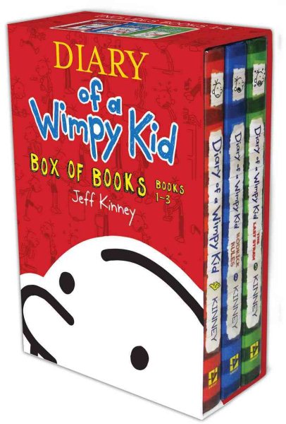 Diary of a Wimpy Kid Box of Books 1-3