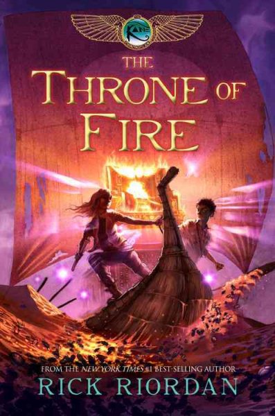 Throne of Fire (The Kane Chronicles- Book 2)埃及守護神2：火焰的王座