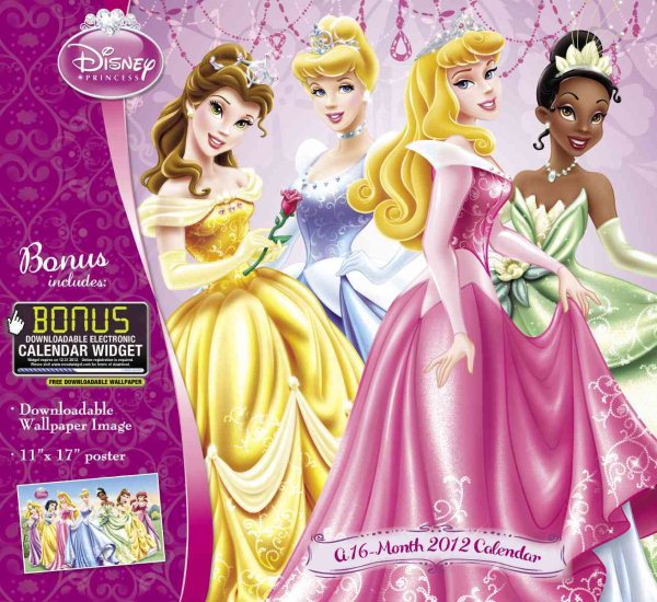 Disney Princess 2012 Calendar