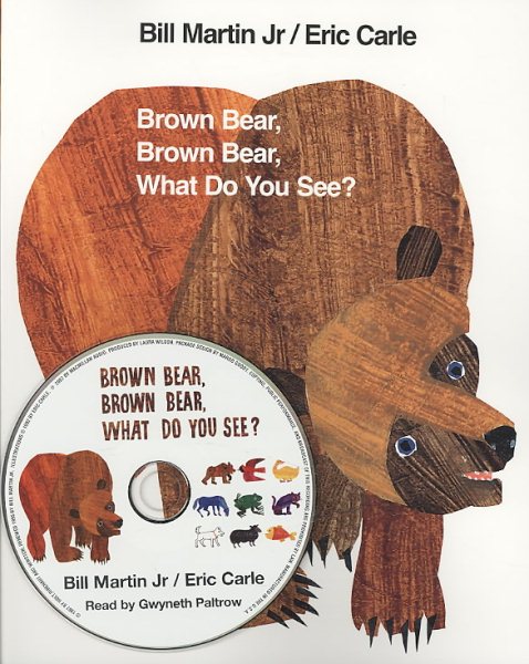 Brown Bear，Brown Bear，What Do You See？(Book & CD)【金石堂、博客來熱銷】