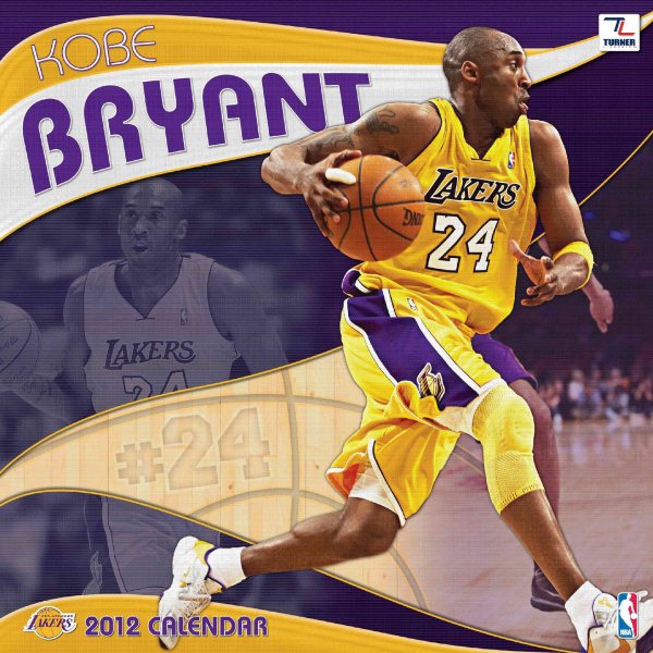 Los Angeles Lakers Kobe Bryant 2012 Calendar