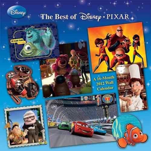 Best of Disney Pixar 2012 Calendar