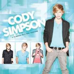 Cody Simpson 2012 Calendar