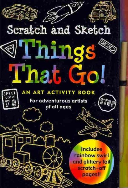 Scratch and Sketch Things That Go! 【金石堂、博客來熱銷】