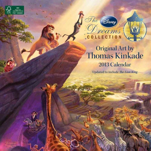 Thomas Kinkade: the Disney Dreams Collection 2013 Calendar