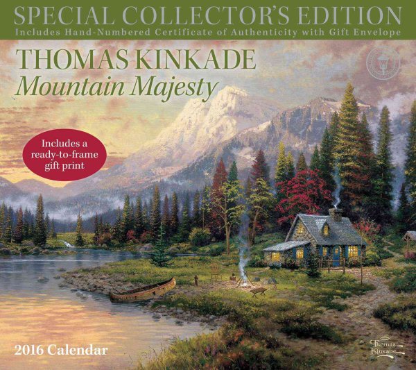 Thomas Kinkade 2016 Calendar