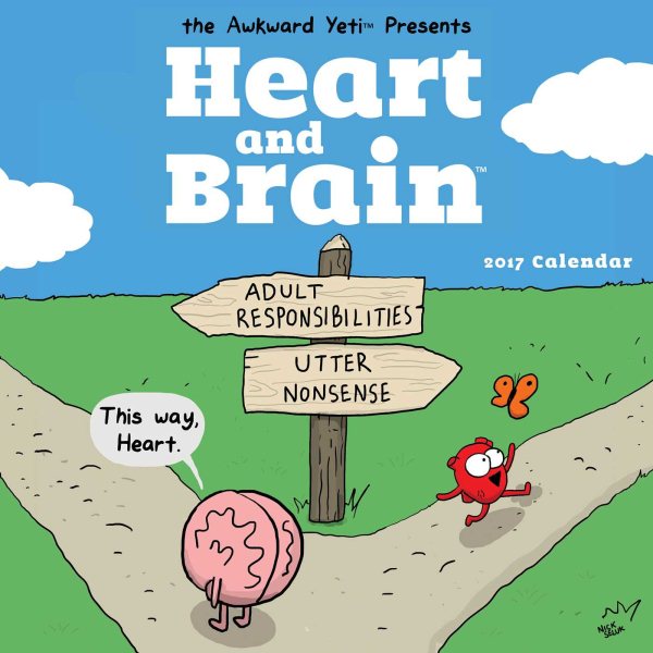 Heart and Brain 2017 Calendar(Wall)