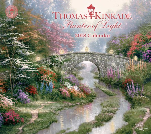 Thomas Kinkade Painter of Light 2018 Calendar