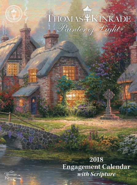 Thomas Kinkade Painter of Light 2018 Calendar With Scripture