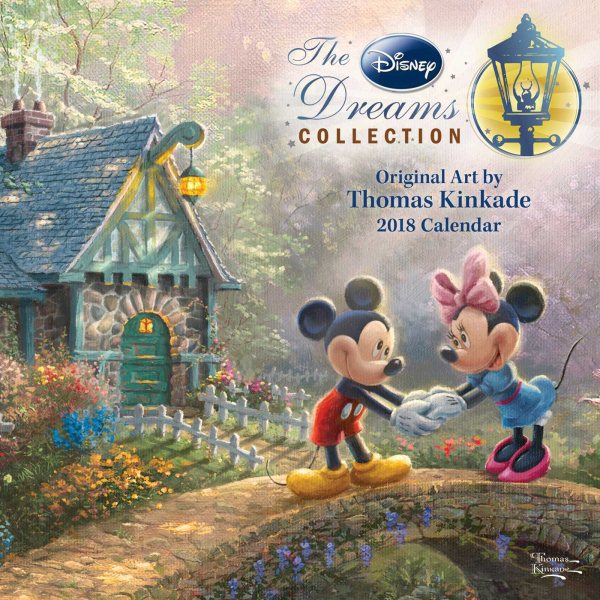 Thomas Kinkade - The Disney Dreams Collection 2018 Calendar【金石堂、博客來熱銷】