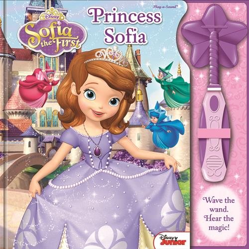 Disney Junior - Sofia the First - Princess Sofia Magic Wand and Book Set - PI Kids (Play-A-Sound)【金石堂、博客來熱銷】
